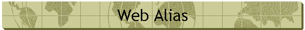 Web Alias